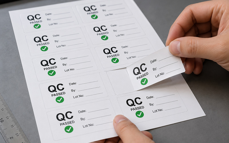 لیبل دیجیتال qc